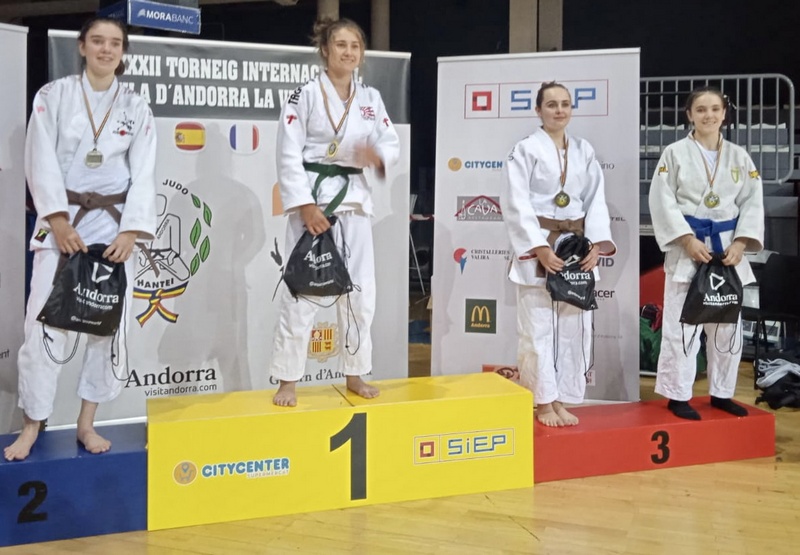 22 medallas para los Judokas Navarros en el Torneo de Judo de Andorra 20-04-24